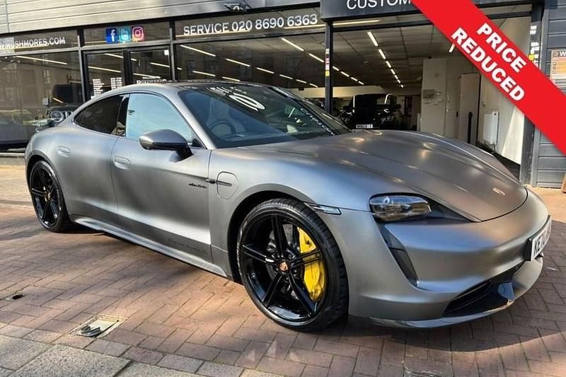 White Used 2020 Porsche Taycan Performance Package Sedan | £53,995 (Super price) - Image 1/1