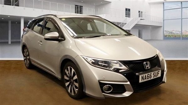 Silver Used 2016 Honda Civic SE Plus Estate | £11,990 (A bit pricey) - Image 1/1