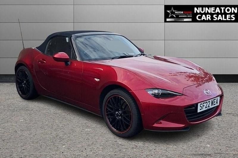 Red Used 2022 Mazda MX5 Inclusive Cabriolet | £18,800 (Good price) - Image 1/1
