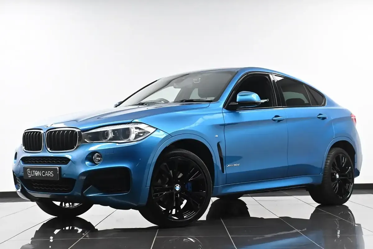 Used BMW X6 M Sport 2018 Blue SUV