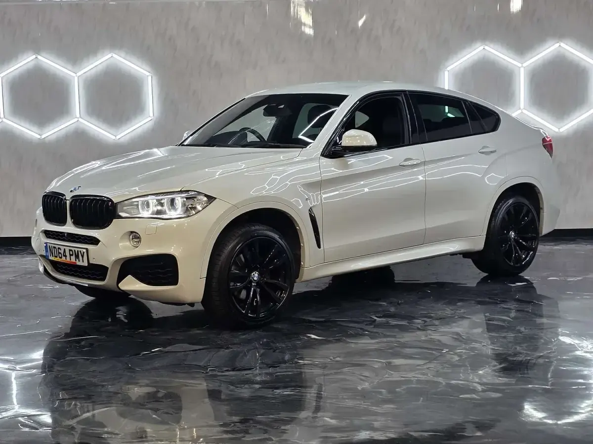 Used BMW X6 M Sport 2014 White SUV