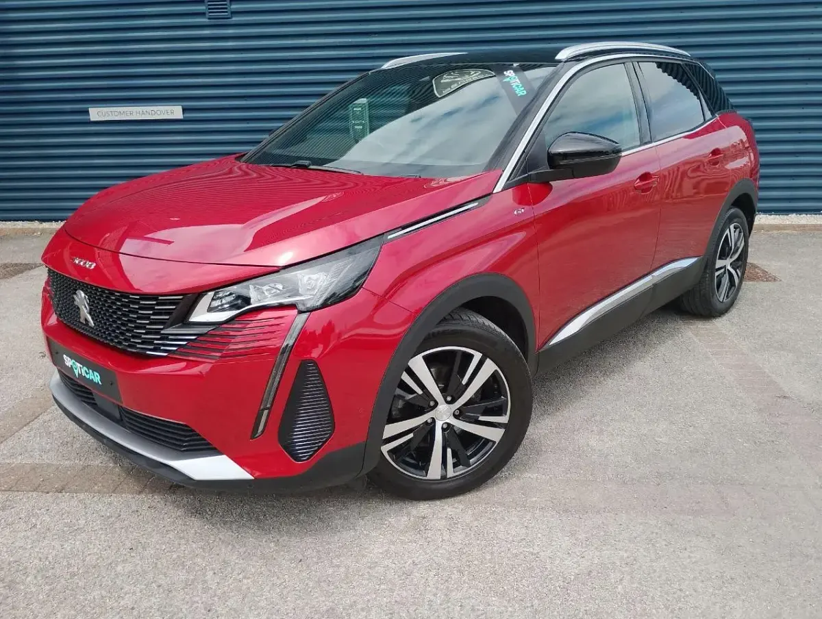 Used Peugeot 3008 GT 129 HP (94 kW) 2022 Red SUV