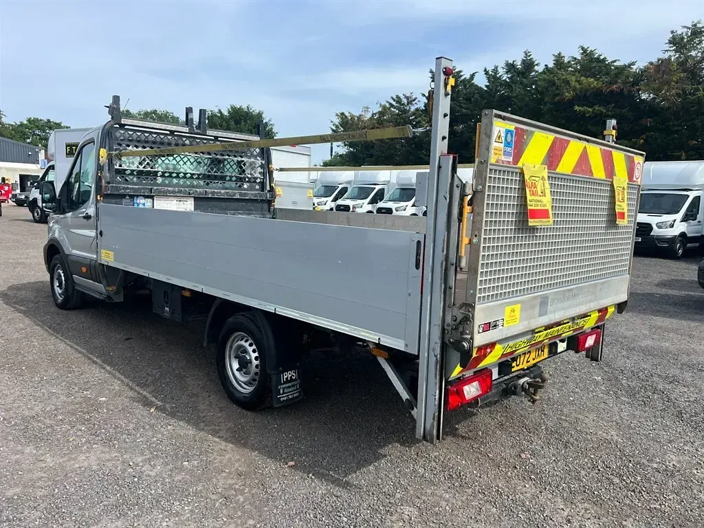 Used Ford Transit 130 HP (95 kW) 2023 Silver/blue Cabriolet