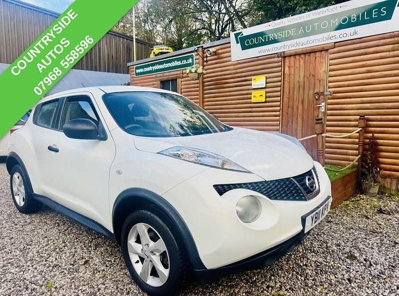 Used Nissan Juke Visia 117 HP (86 kW) 2011 White SUV