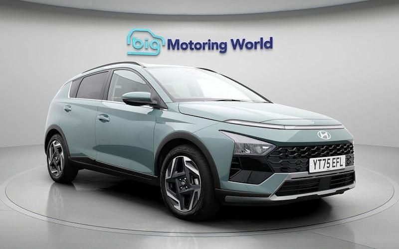 Used Hyundai Bayon Premium 101 HP (74 kW) 2025 Green SUV