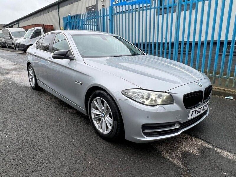 Silver Used 2016 BMW 520 Comfort Edition Sedan | £8,944 (Good price) - Image 1/4