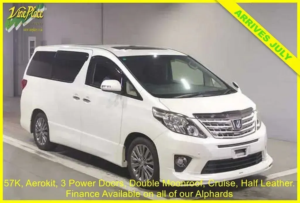 Used Toyota Alphard 2013 White MPV