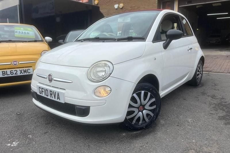 Used 2010 Fiat 500C Pop Cabriolet | £3,295 (Good price) - Image 1/1