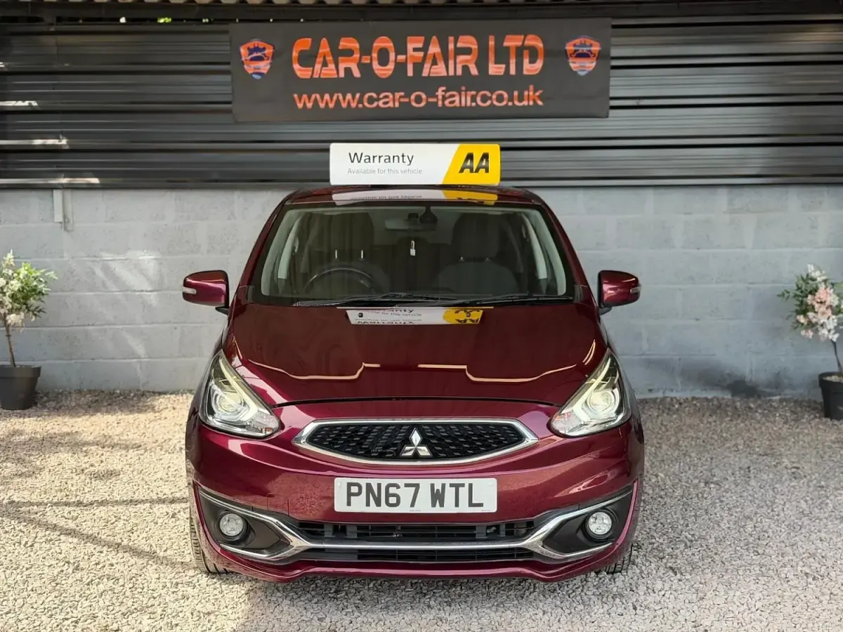 Used Mitsubishi Mirage 79 HP (58 kW) 2017 Purple Hatchback