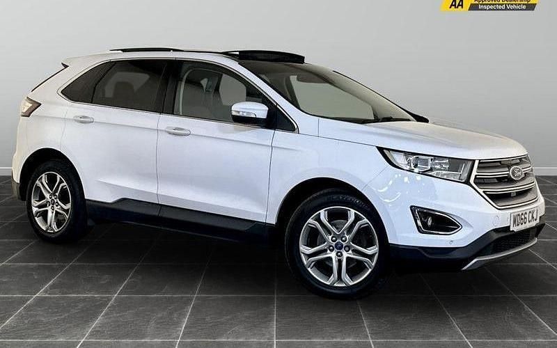 White Used 2017 Ford Edge Titanium SUV | £8,895 (Fair price) - Image 1/2