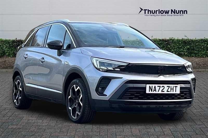 Used Vauxhall Crossland Ultimate 110 HP (80 kW) 2022 Grey SUV