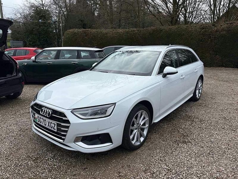 Used Audi A4 Sport 150 HP (110 kW) 2020 White Estate