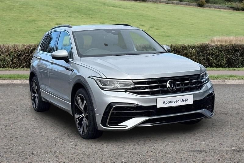 Used VW Tiguan R-line 150 HP (110 kW) 2022 Silver SUV