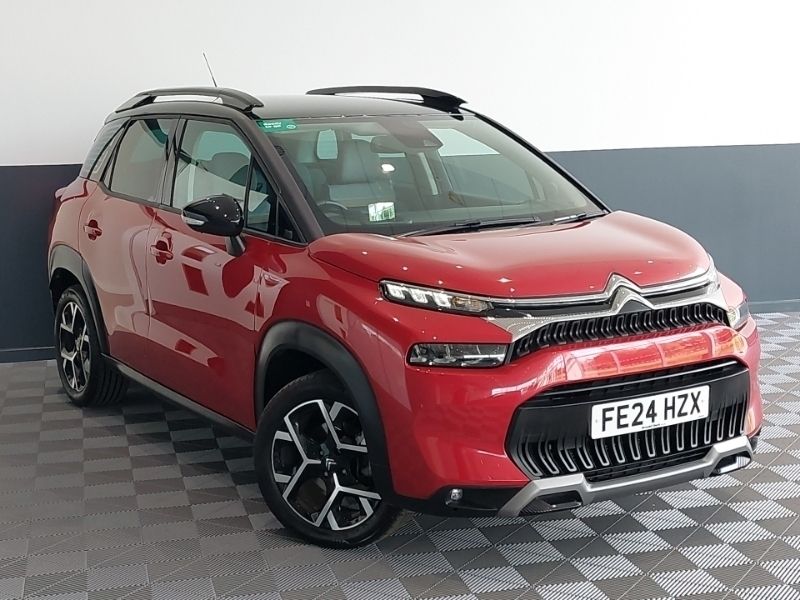 Red Used 2024 Citroën C3 Aircross PureTech SUV | £18,498 (Fair price) - Image 1/4