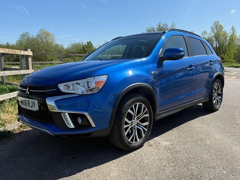 Używany Mitsubishi ASX 117 KM (86 kW) 2018 Niebieski SUV