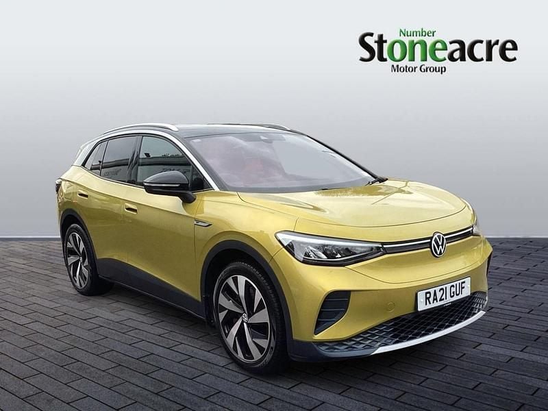 Yellow Used 2021 VW ID.4 Pro Performance SUV | £16,685 (Fair price) - Image 1/1