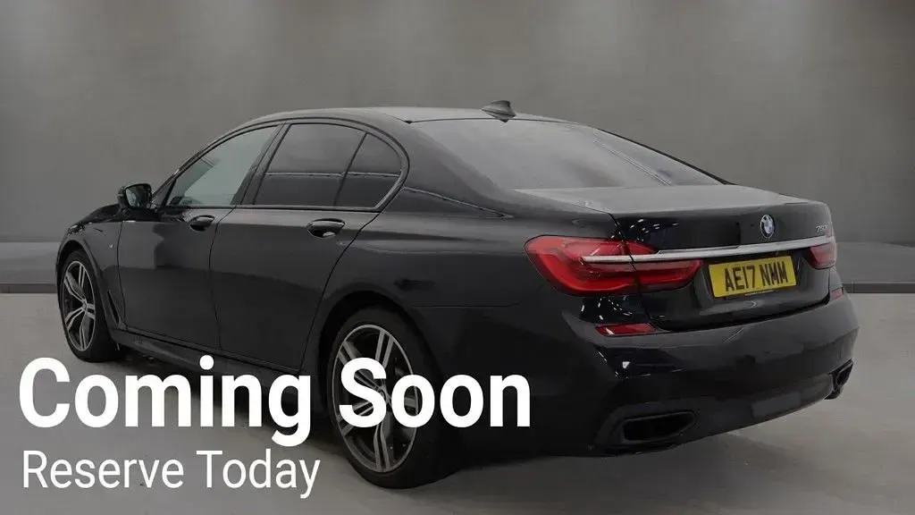 Used BMW 750 M Sport 450 HP (330 kW) 2017 Black Sedan