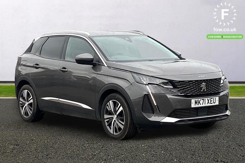 Grey Used 2021 Peugeot 3008 Allure Premium Estate | £16,399 (Fair price) - Image 1/3