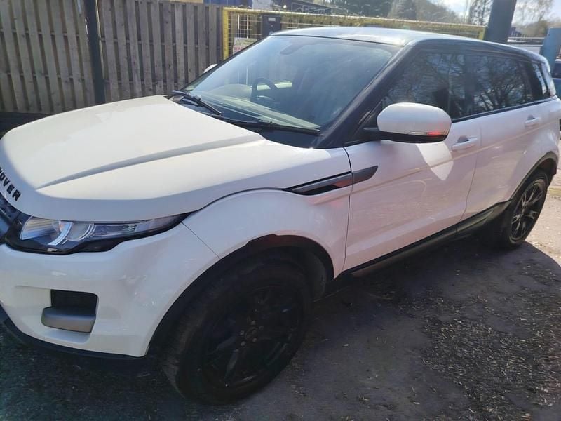 Begagnad Land Rover Range Rover evoque Pure 2012 Vit SUV
