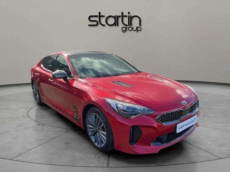 Used Kia Stinger GT-Line S 194 HP (142 kW) 2019 Red Hatchback
