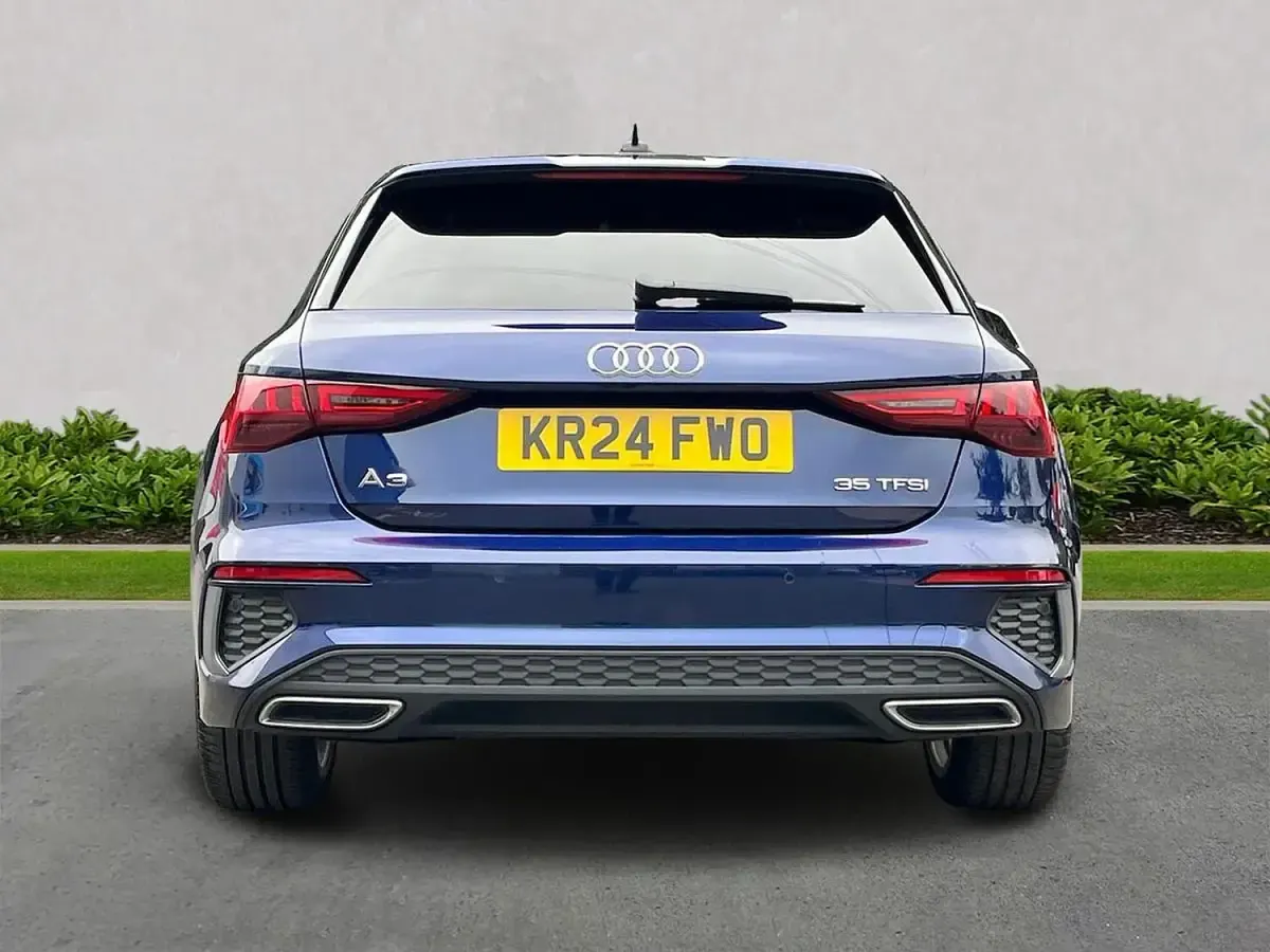 Used Audi A3 S-Line 147 HP (108 kW) 2024 Blue Hatchback