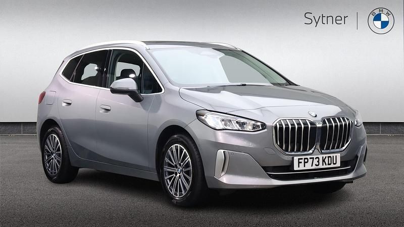 Grey Used 2023 BMW 220 Active Tourer Luxury Line MPV | £25,000 (Fair price) - Image 1/4