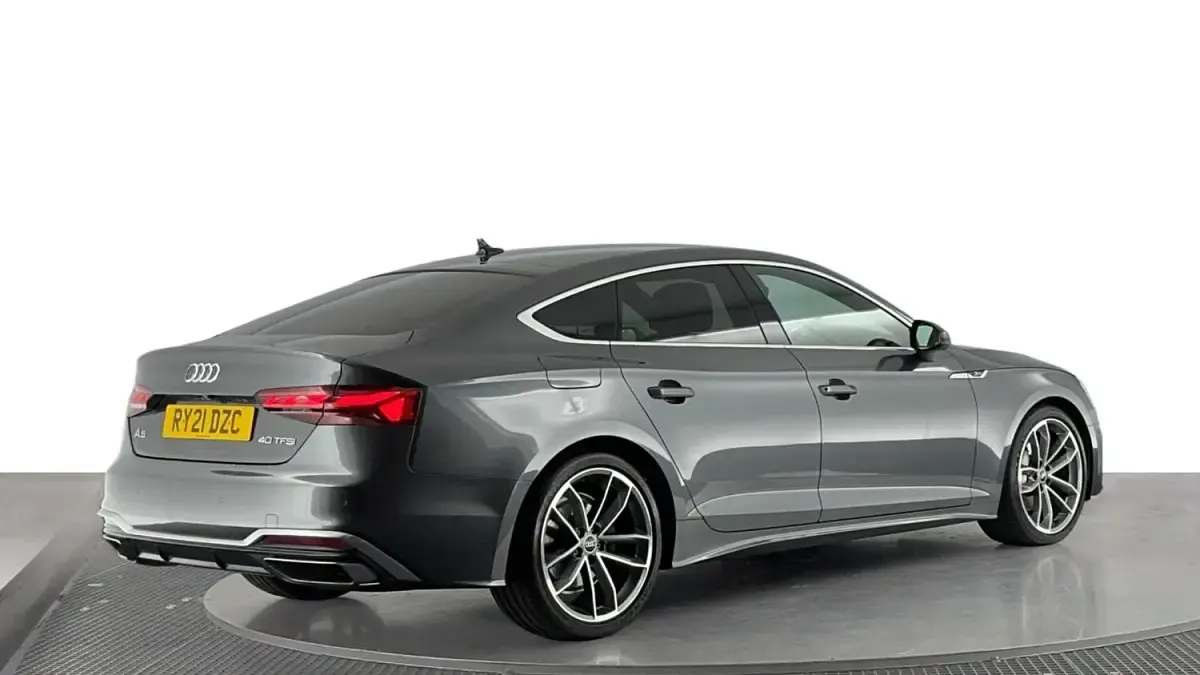 Used Audi A5 Sportback S-Line 204 HP (150 kW) 2021 Grey Hatchback
