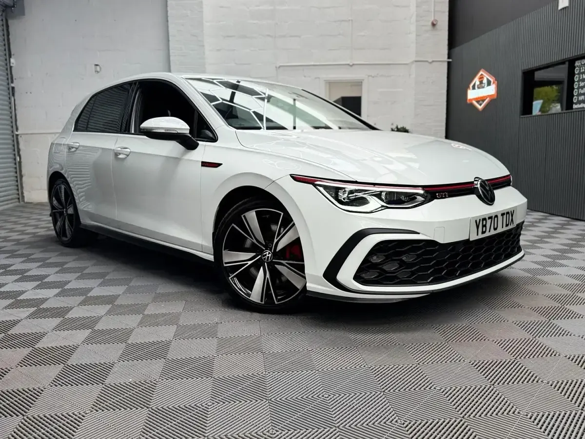 Used VW Golf VII GTI 2020 White Hatchback