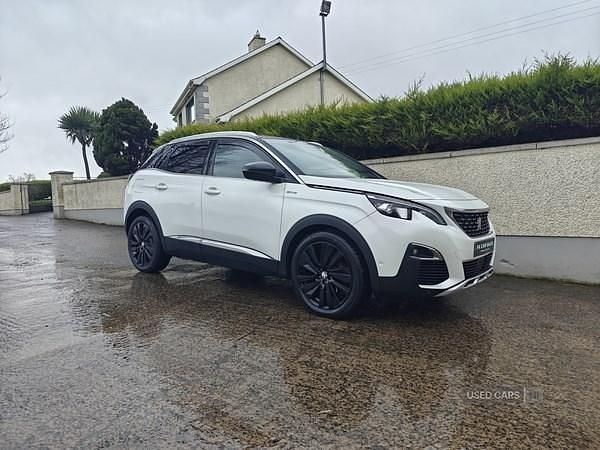 Used Peugeot 3008 Premium 2019 White Hatchback