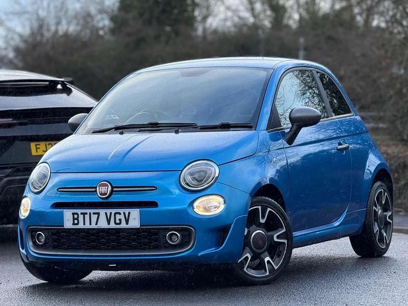Used Fiat 500S S 69 HP (50 kW) 2017 Blue Hatchback