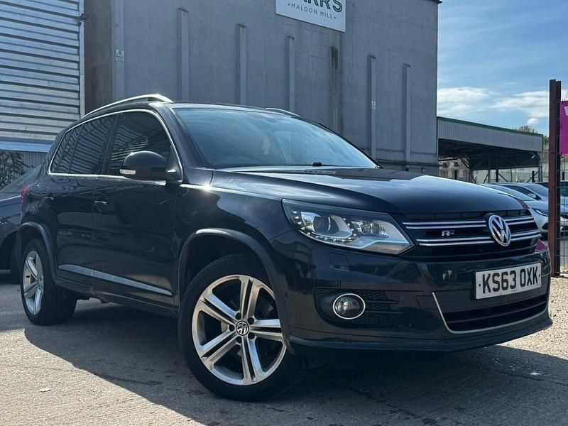 Black Used 2013 VW Tiguan R-line SUV | £5,600 (Fair price) - Image 1/4