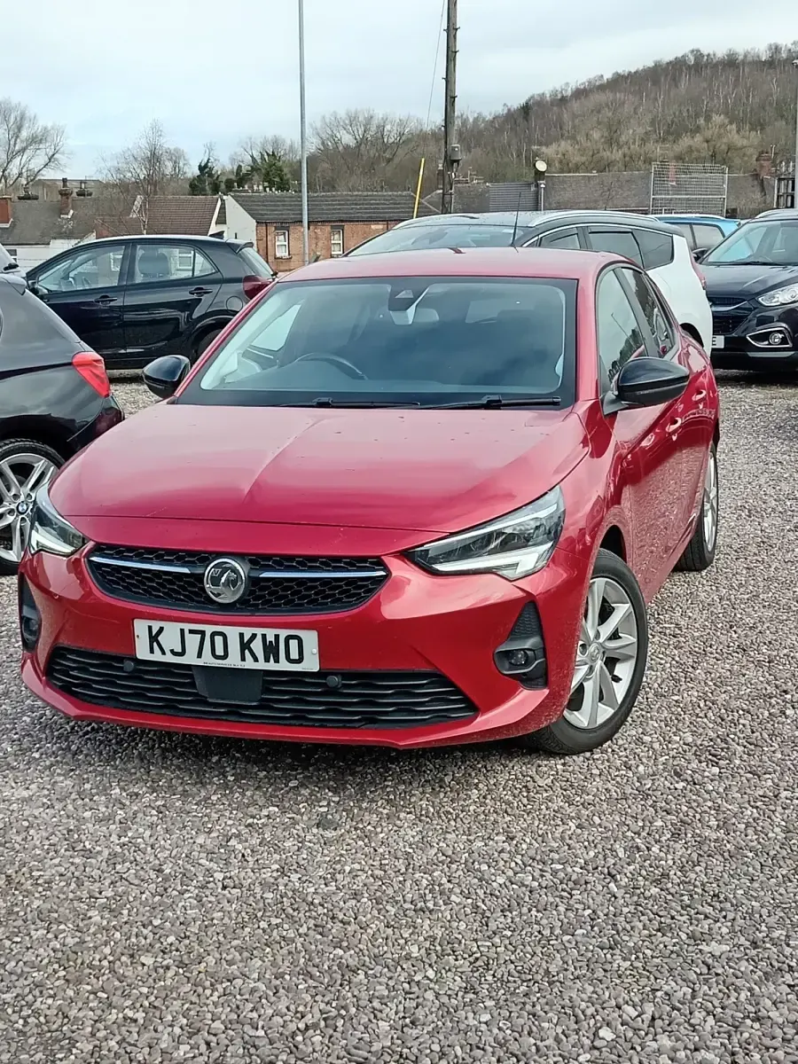 Used Vauxhall Corsa 100 HP (73 kW) 2020 Red Hatchback