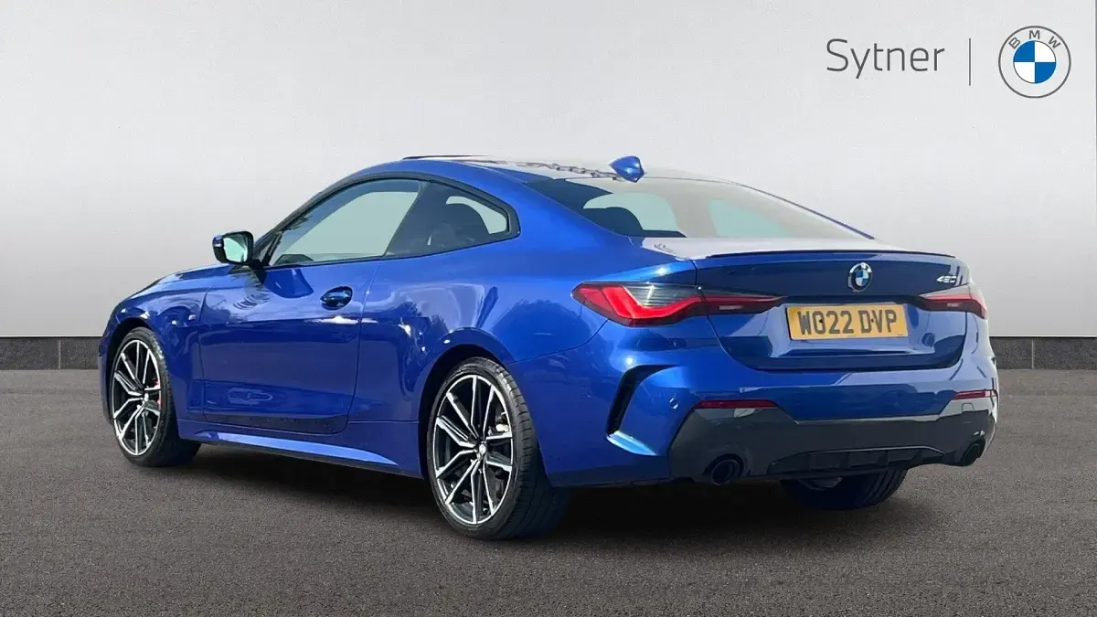Used BMW 420 M Sport 181 HP (133 kW) 2022 Blue Coupe