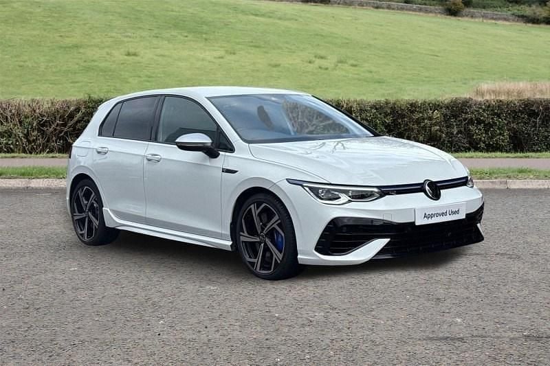 White Used 2023 VW Golf VIII R Hatchback | £34,790 (Expensive) - Image 1/4