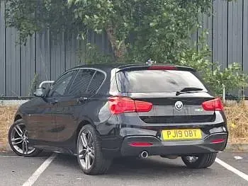 Used BMW 116 M Sport 116 HP (85 kW) 2019 Black Hatchback