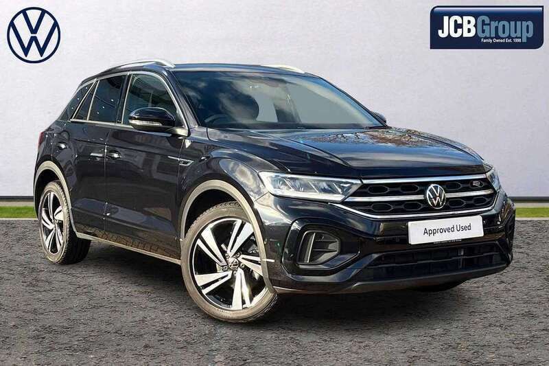 Black Used 2024 VW T-Roc R-line SUV | £27,490 (Fair price) - Image 1/4