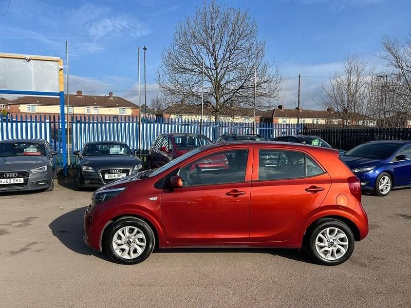 Used Kia Picanto 2017 Orange Hatchback