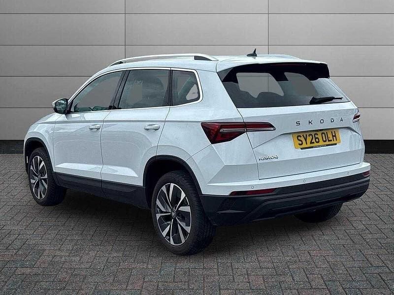 New Skoda Karoq SE L 150 HP (110 kW) 2026 Moon white metallic SUV