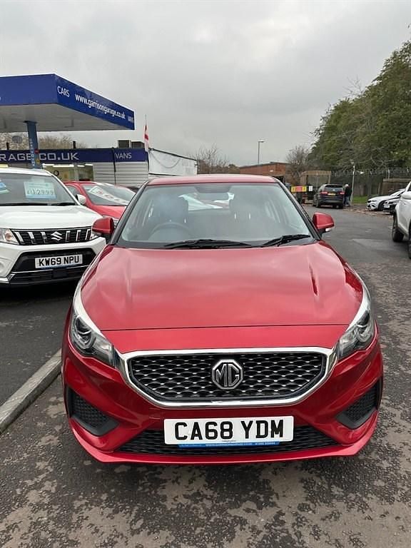 Used MG MG3 Excite 106 HP (77 kW) 2018 Red Hatchback