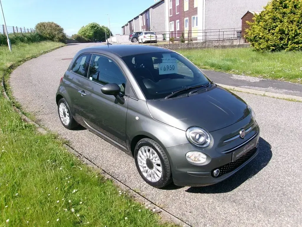 Used Fiat 500 Lounge 69 HP (50 kW) 2020 Grey Hatchback