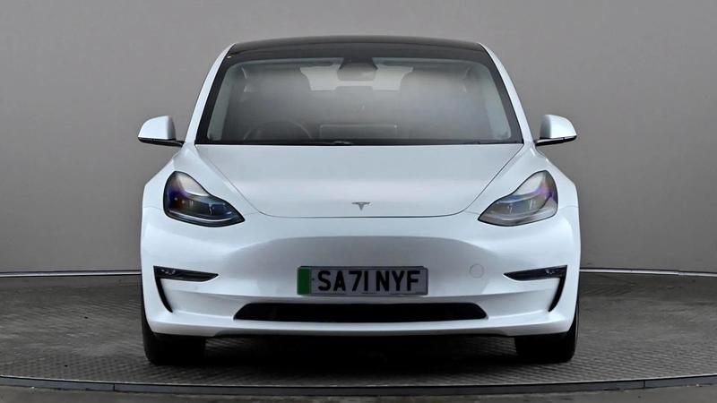 Used Tesla Model 3 Long Range AWD 258 kW (351 HP) 2021 White Sedan