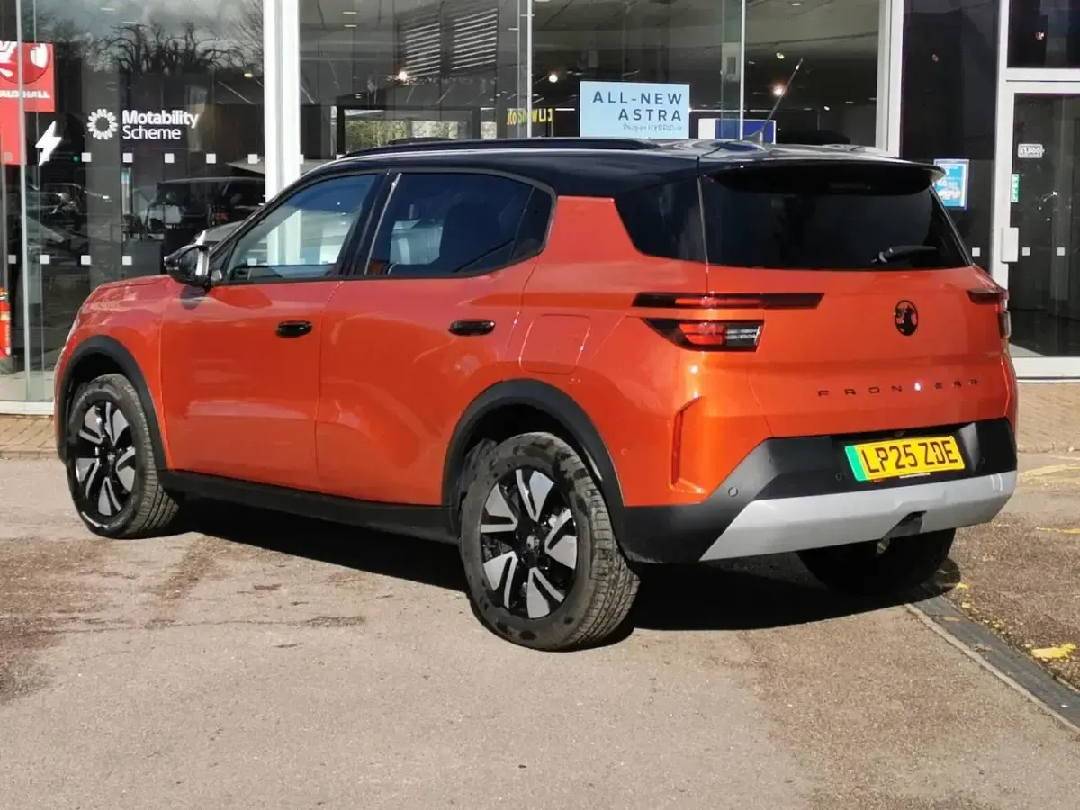 Used Vauxhall Frontera 81 kW (111 HP) 2025 Orange SUV