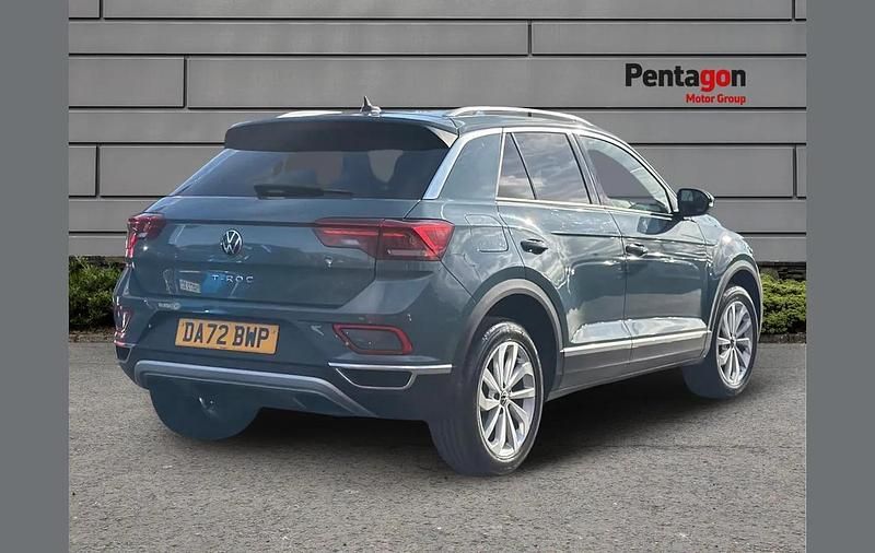 Used VW T-Roc Style 150 HP (110 kW) 2023 Blue SUV