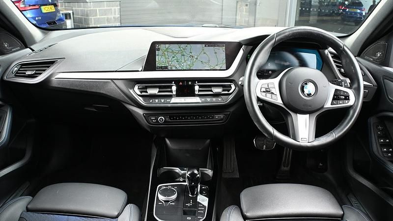 Used BMW 116 M Sport 114 HP (83 kW) 2024 Blue Hatchback