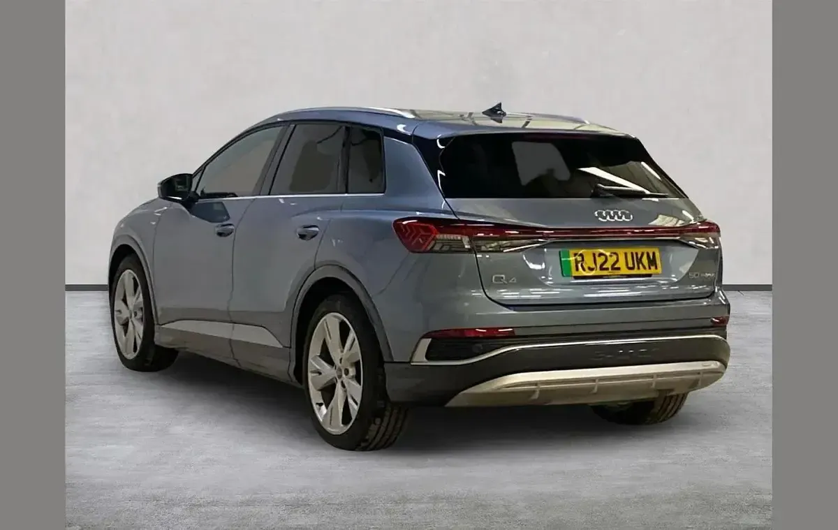 Used Audi Q4 e-tron S-Line 219 kW (299 HP) 2022 Blue SUV