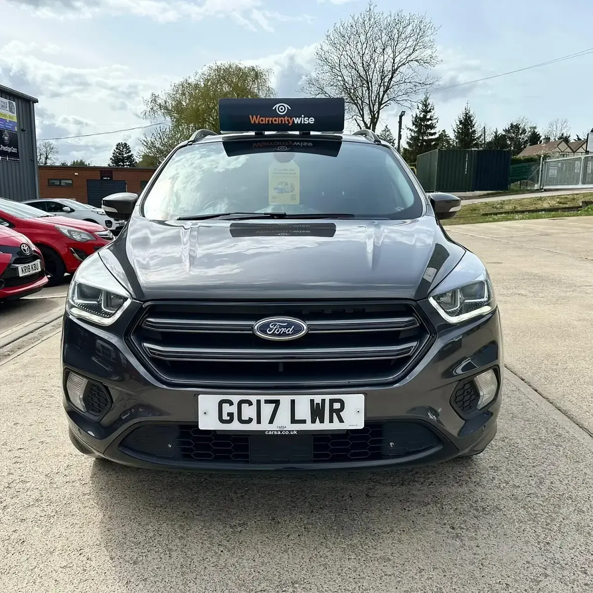 Used Ford Kuga ST-Line 120 HP (88 kW) 2017 Grey SUV