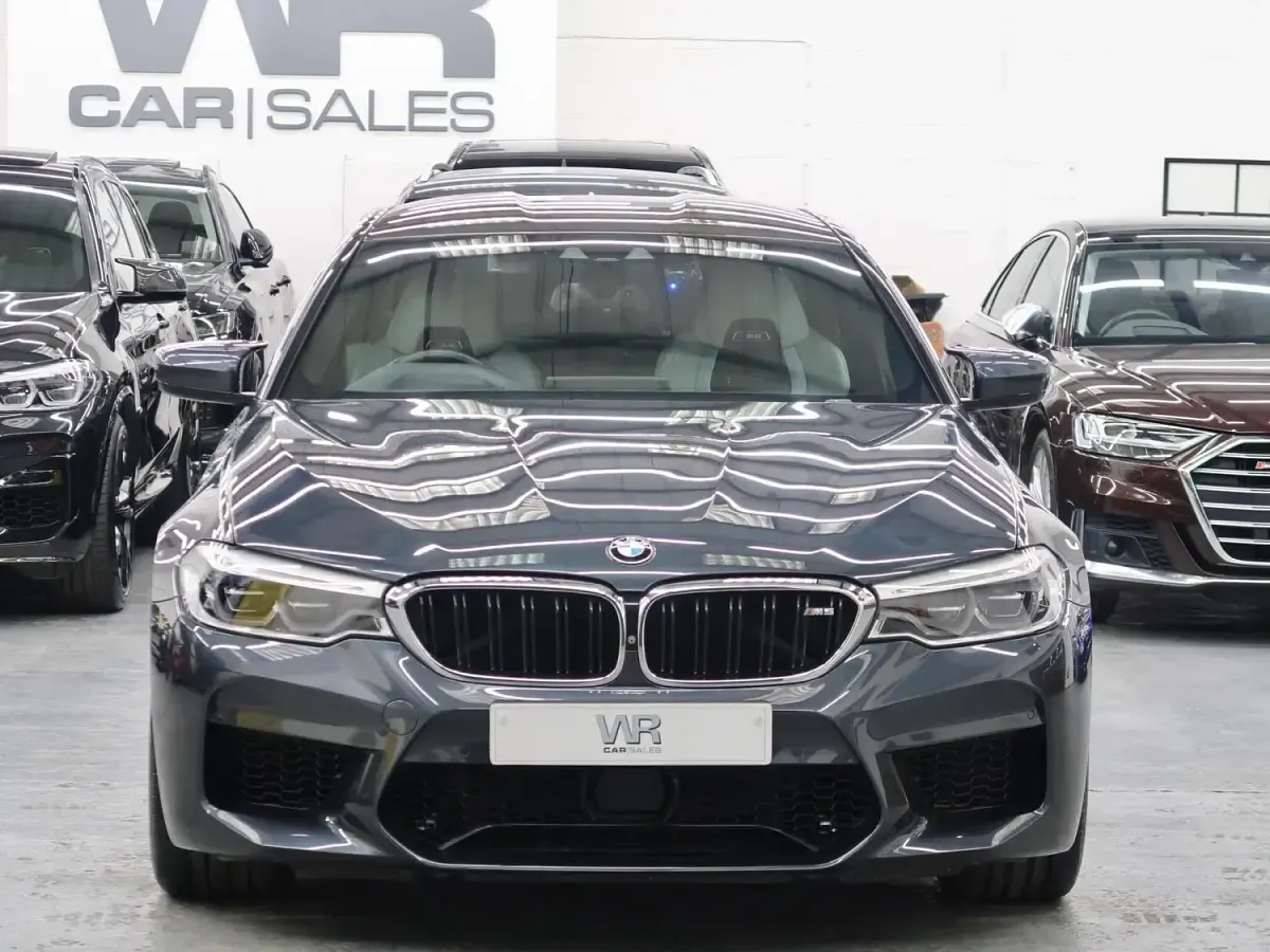 Used BMW M5 Impressive 600 HP (441 kW) 2018 Grey Sedan