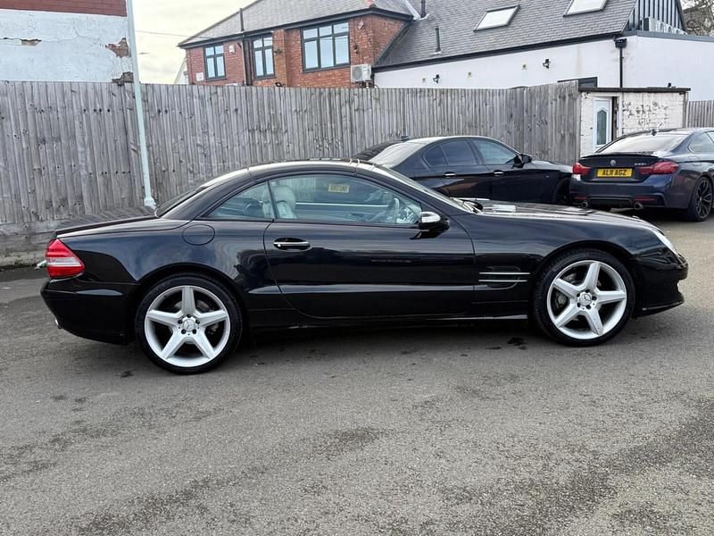 Used Mercedes SL350 272 HP (200 kW) 2007 Black Cabriolet