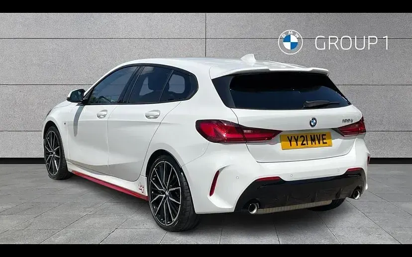 Used BMW 128 ti Shadowline 261 HP (191 kW) 2021 White Hatchback