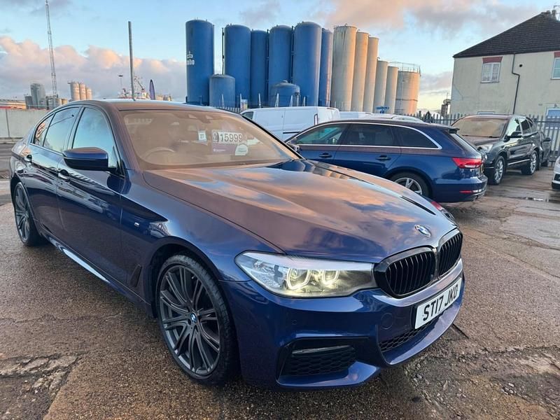 Used BMW 530 M Sport 2017 Blue Sedan